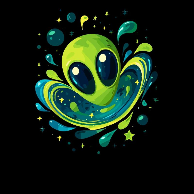 Galactic Alien Vortex