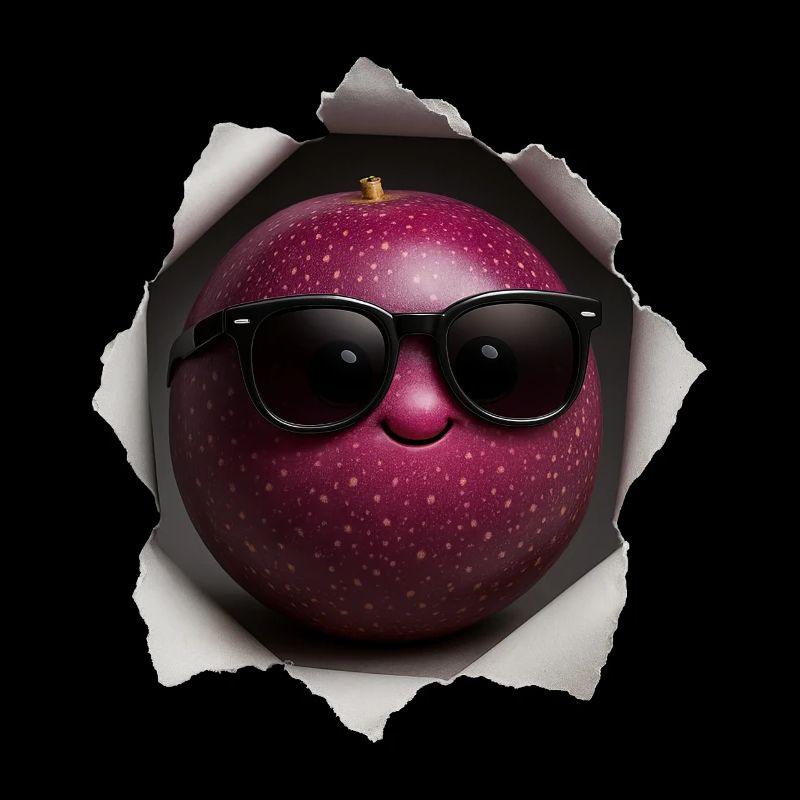 Passion fruit fruit