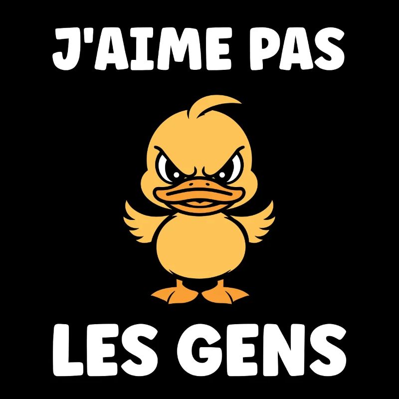 I don't like people duck