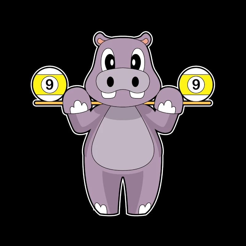 Nilpferd Billiard Queue Sport