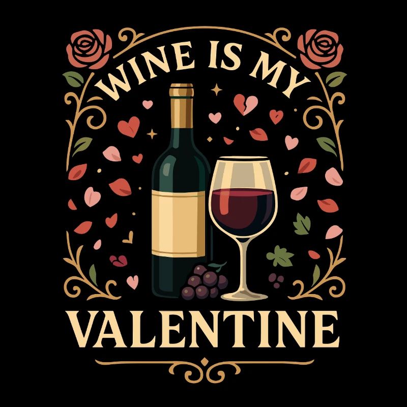 Le vin, c’est ma valentine