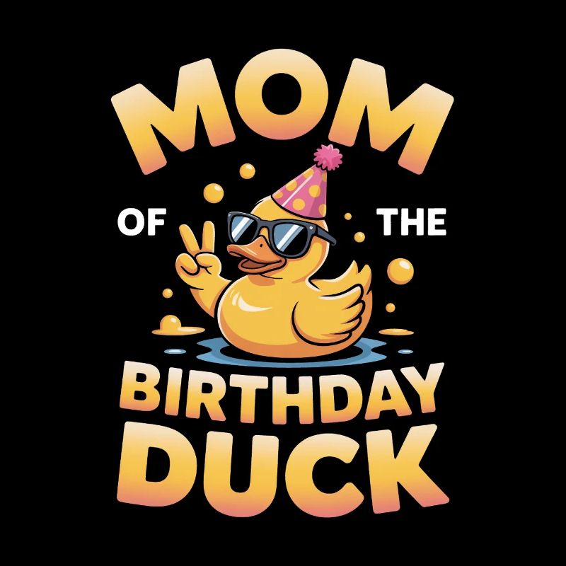 Maman du canard d’anniversaire