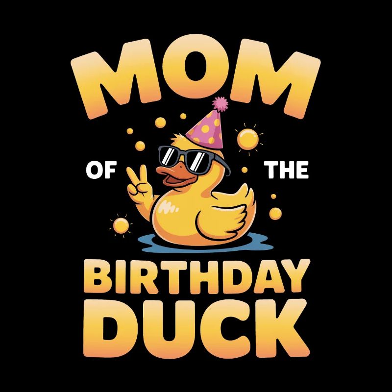 Maman du canard d’anniversaire