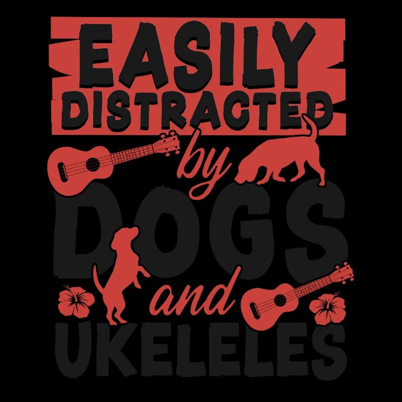 Hawaiian Ukulele Uke Dog Easily