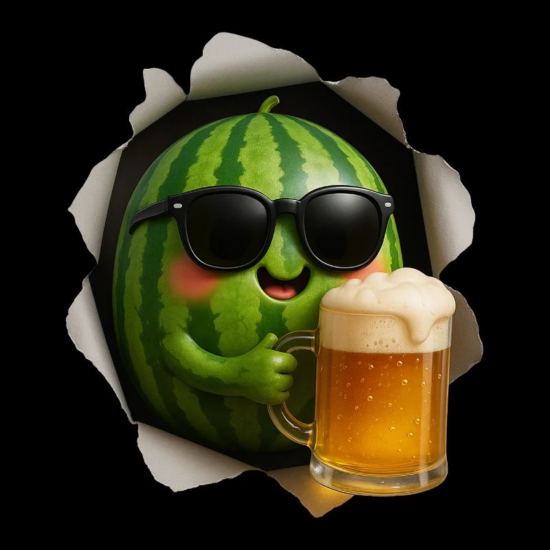 Wassermelone Bier