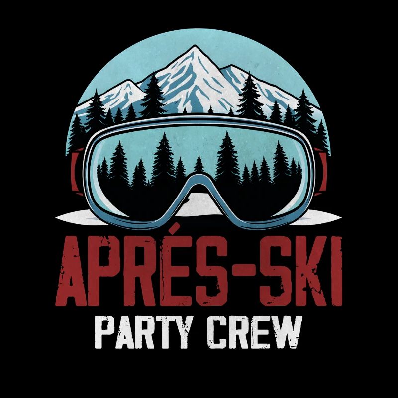 Après-ski ski goggles Mountains