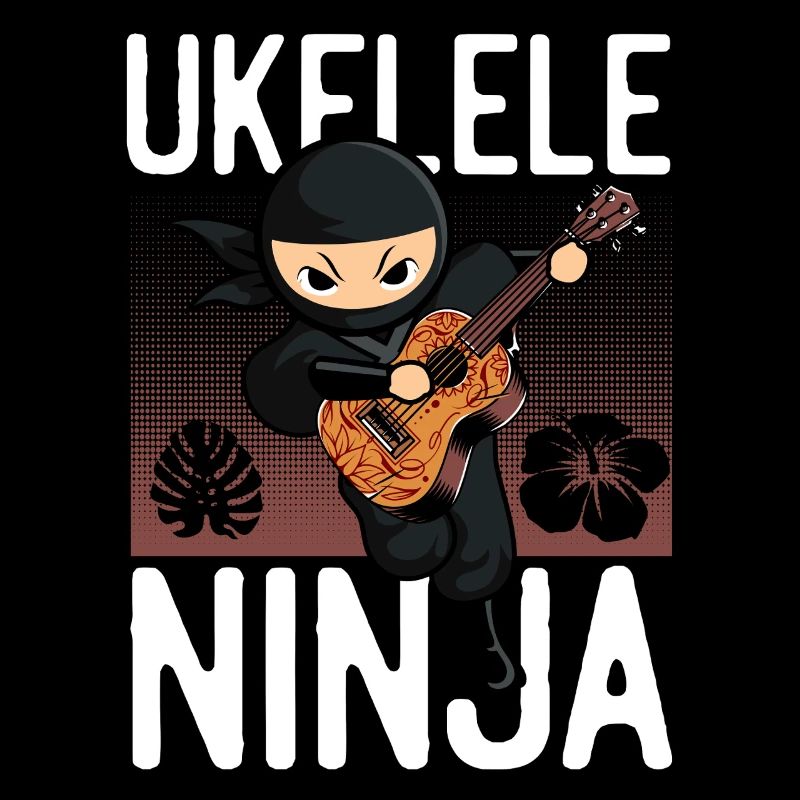 Hawaiian Ukulele Uke Ninja Ukulele
