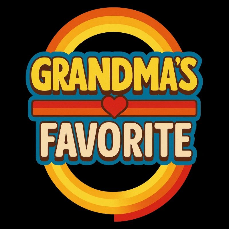 Omas Lieblings-Retro-Regenbogen