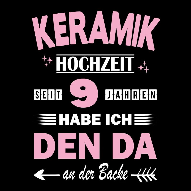 Keramikhochzeit 9 Hochzeitstag Jahrestag Ehefrau