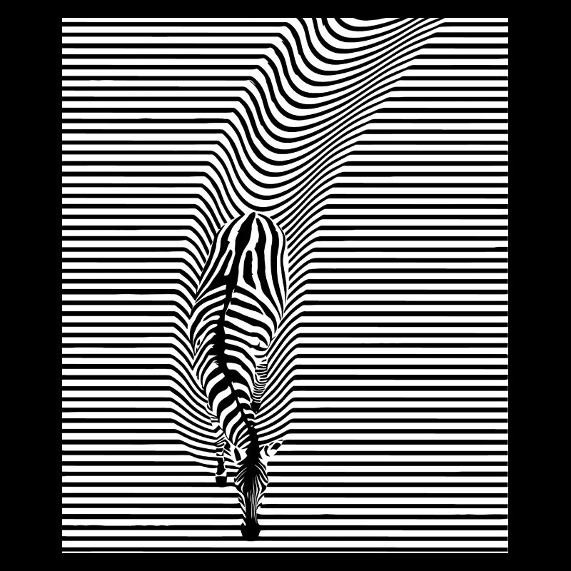 Zebra Kunst