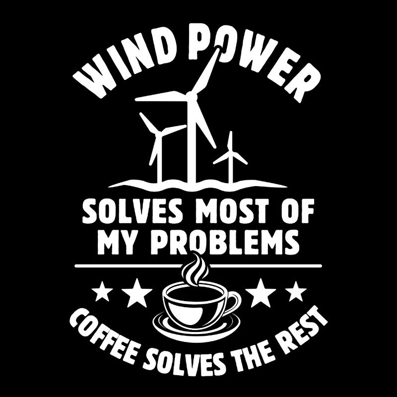 wind power solves most of my Problems - Kaffee