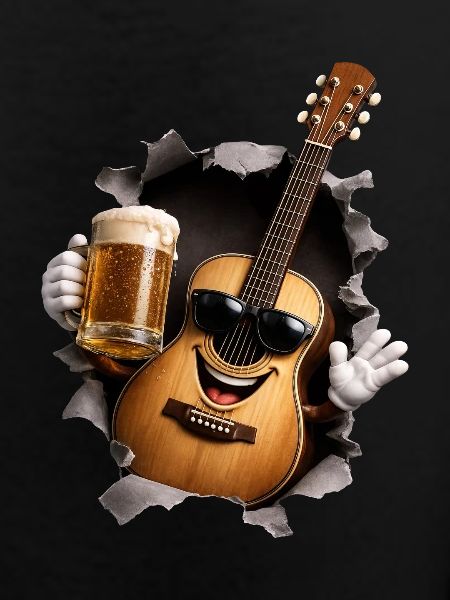 Guitar Beer
