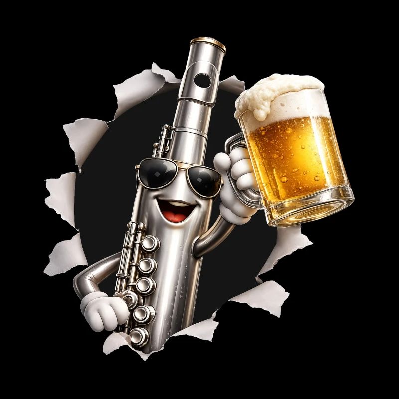 Querflöte Bier