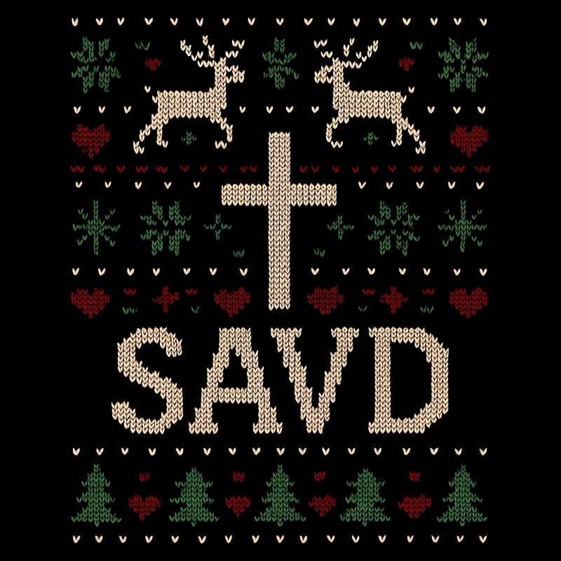 Weihnachtspullover gerettet Christlicher Glaube Je