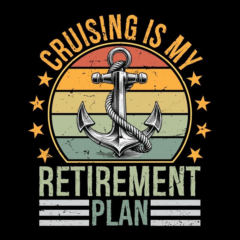 La croisière, c’est mon plan de retraite. La croisière est drôle