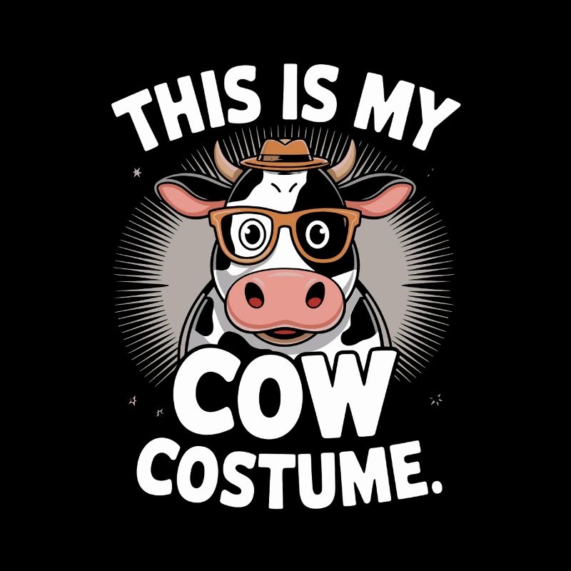 Illustration du costume de vache