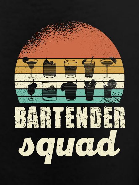 Bartender Squad Retro