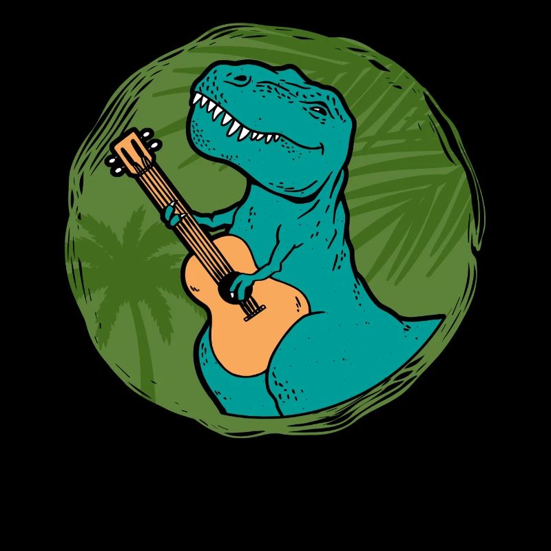 Ukulélé hawaïen Uke T-Rex