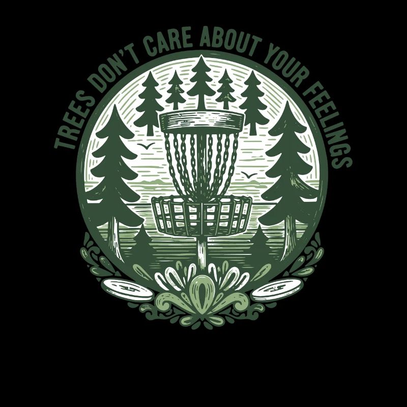 Les arbres ne se soucient pas de vos sentiments Disc golf