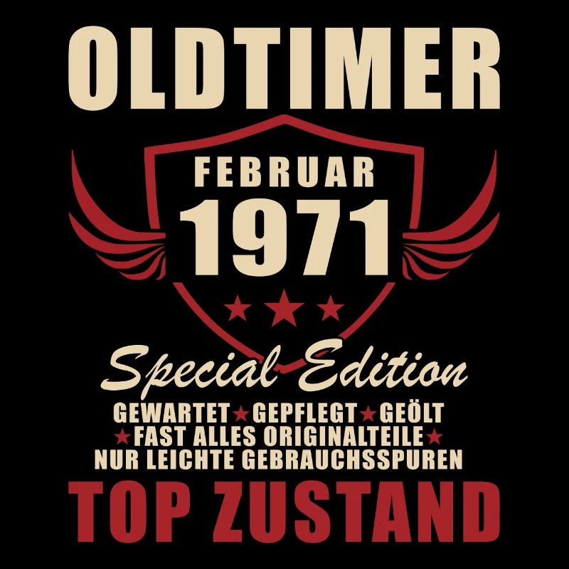 Februar 1971 Geburtstag Oldtimer 1971