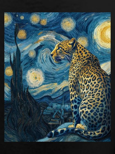 Leopard Van Gogh
