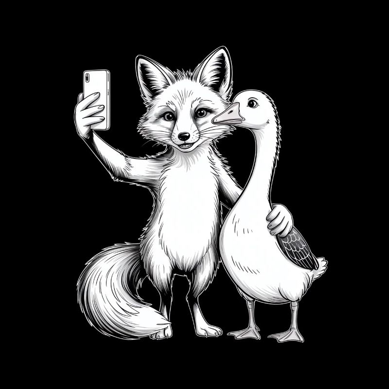 Fuchs und Gans