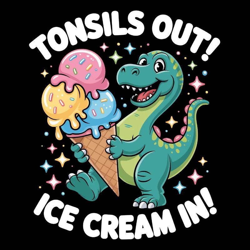 T Rex Eiscreme Jubel