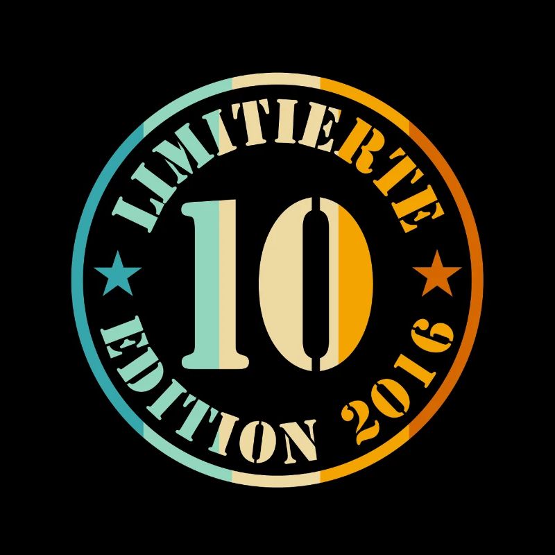 10e anniversaire Édition limitée 10 ans garçon