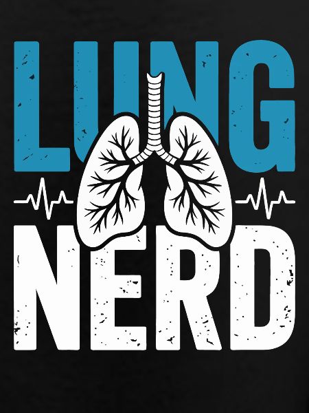 Lungs Nerd Graphic