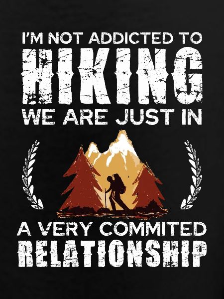 Hiking Commitment Tee Design