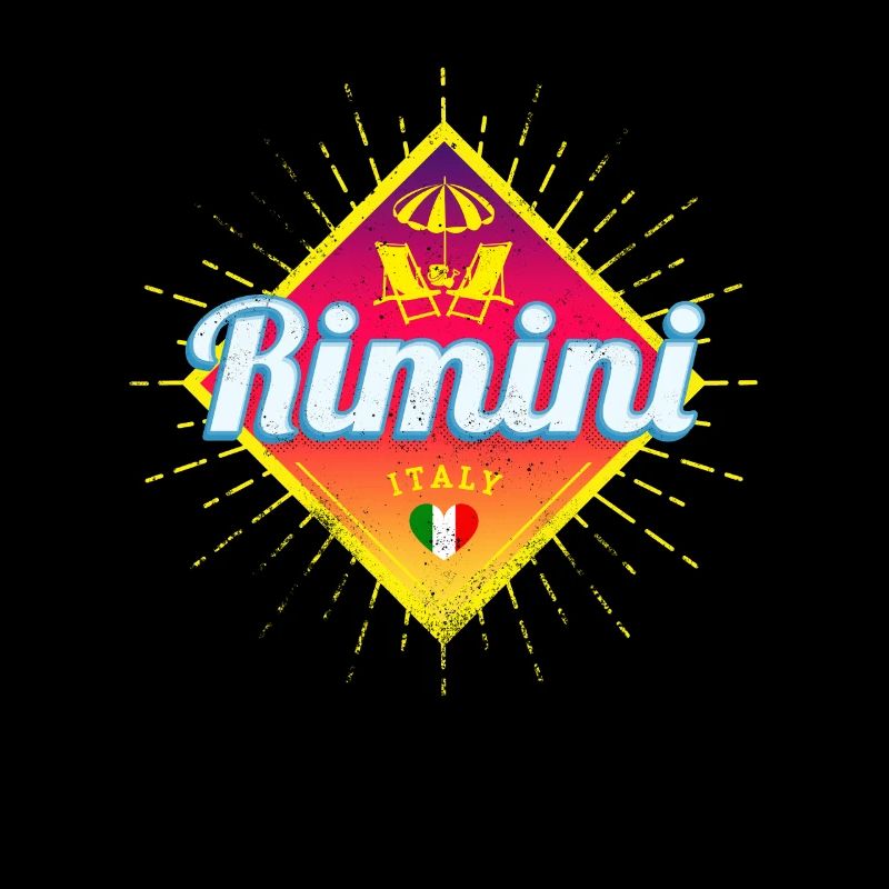 Rimini Emilia-Romagna Italy Vintage Souvenir