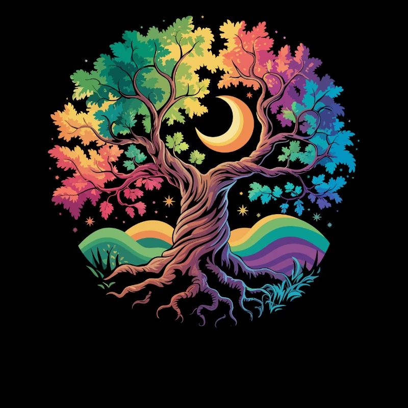 Regenbogenbaum Mondzauber