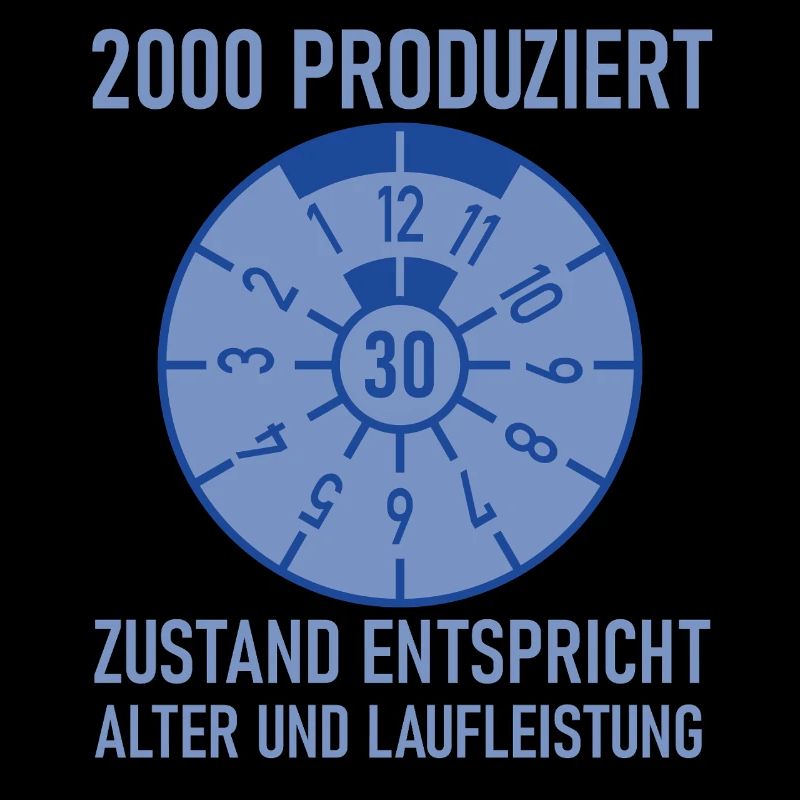 2000 Born 30th Birthday Car Tuning