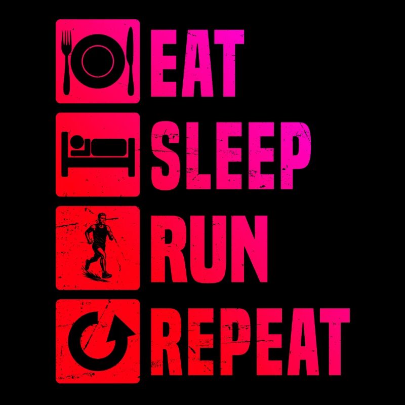 Illustration de course pour la course