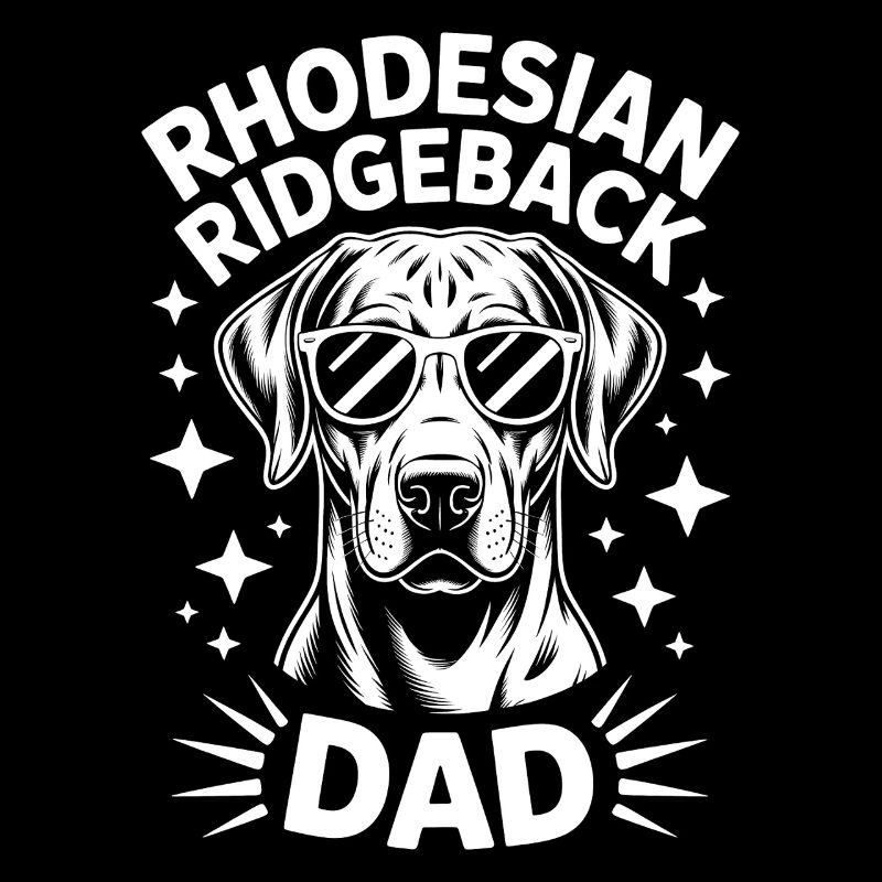Cadeau drôle de chien sur les paroles de Rhodesian Ridgeback.
