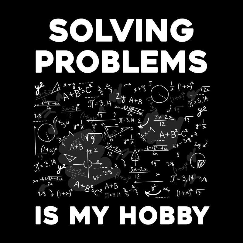 Solving puzzles is my hobby