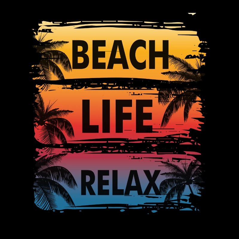 Vie de plage Gradient Relax