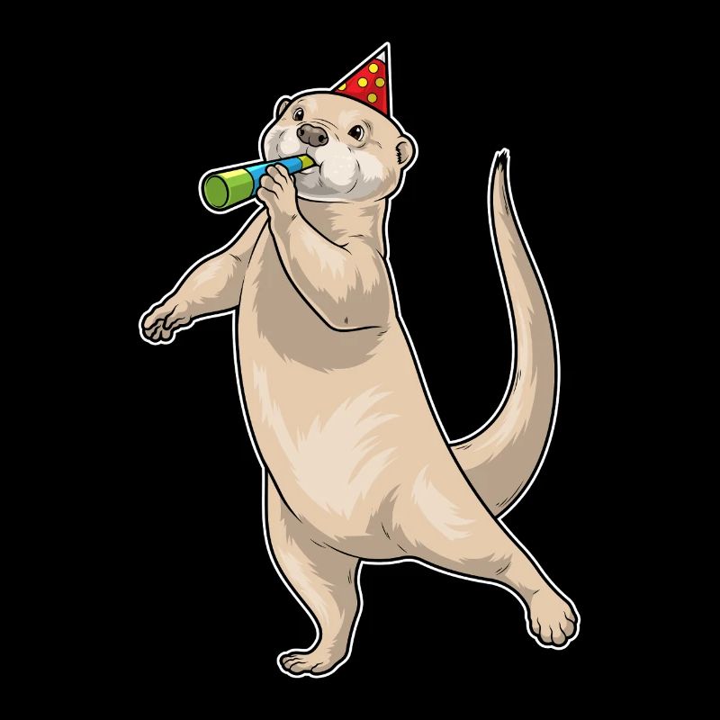 Otter Birthday Toad