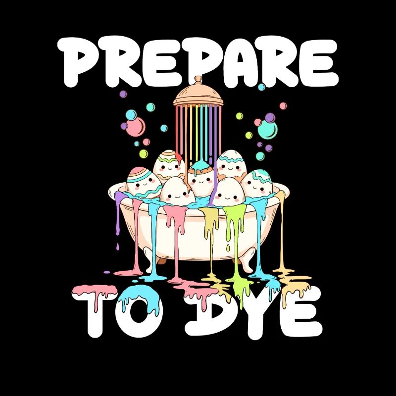 Prepare To Dye Funny Easter Egg Pun