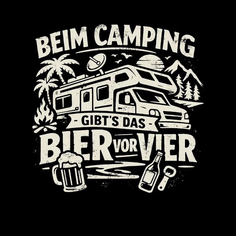 Camping | Bier vor Vier