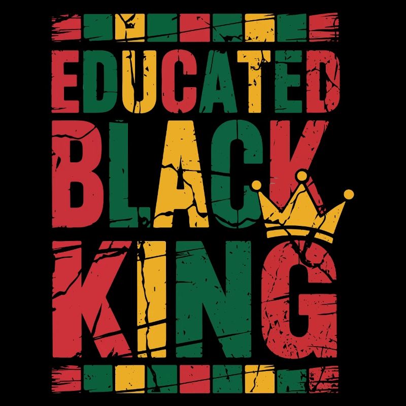Roi noir instruit | Citation de l’Afro Pride | Noir