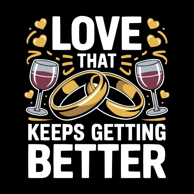 Hochzeitstag des Ehepaares 2026 Ehemann und Ehefrau