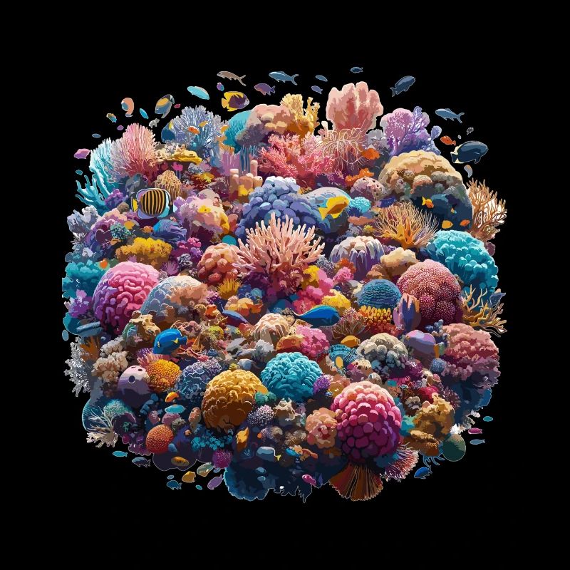 Korallenriff Farbmeer