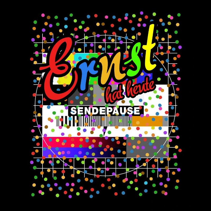 Ernst hat heute Sendepause | Testbild Kostüm