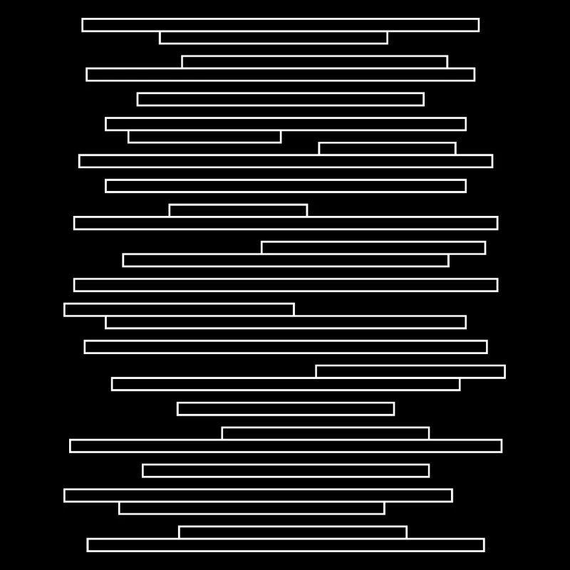Lines Wave Geometric Pattern