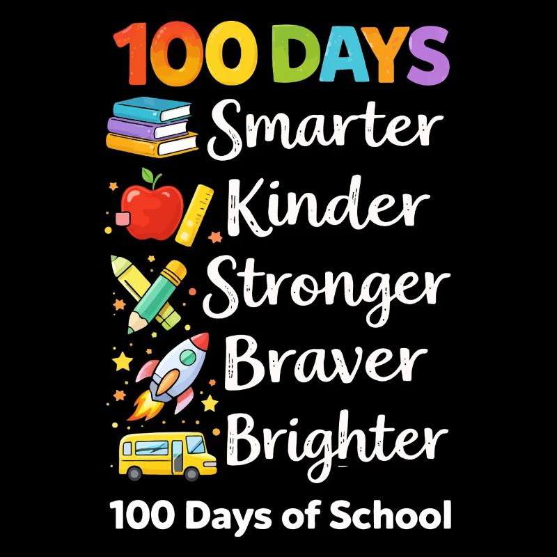 100 Days School Design Bold Smart