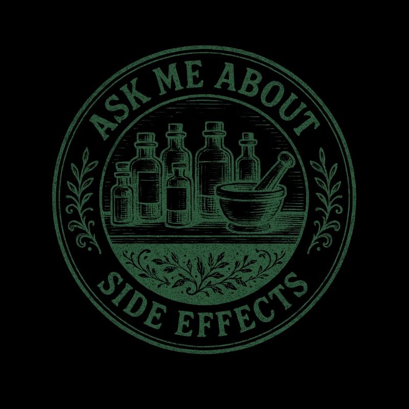 Ask me about side effects | Pharmacist Humor