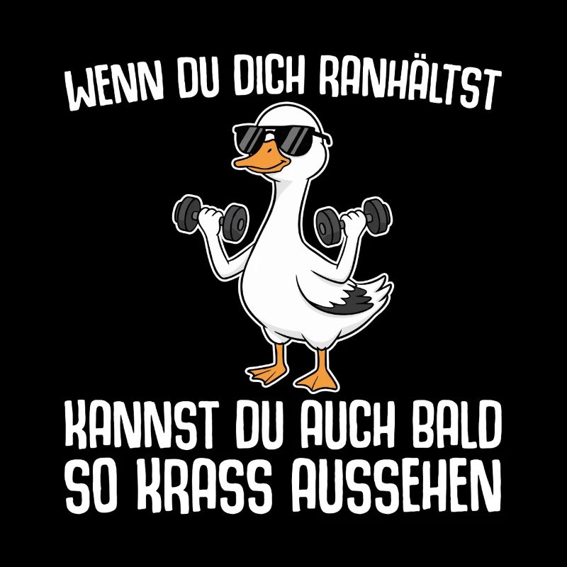 Goose Workout Funny Saying Irony