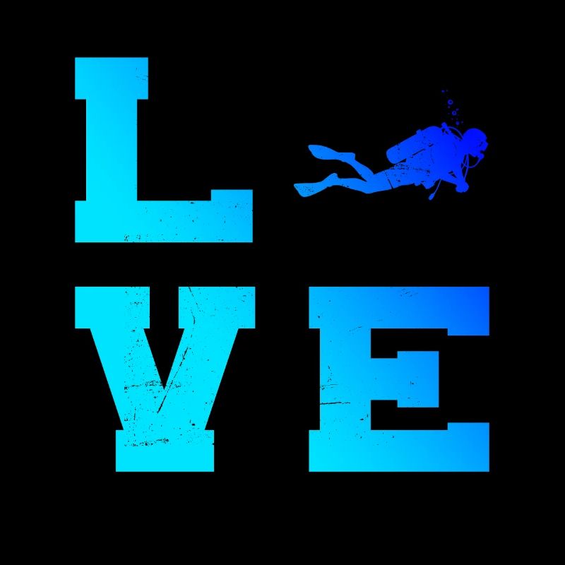 Iconic diving motif