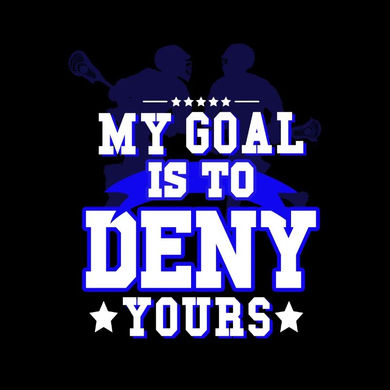 Mon objectif est de refuser votre conception de lacrosse